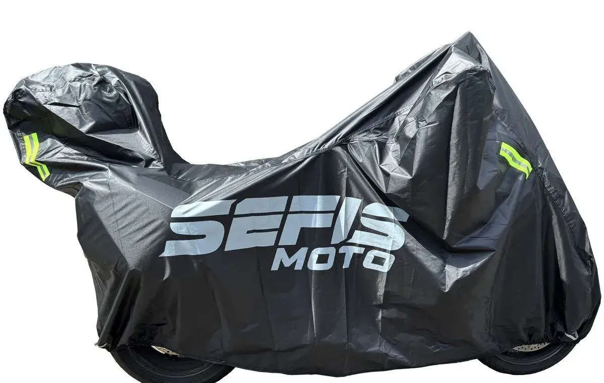 SEFIS Outdoor Premium plachta na motocykl s kufrem XXL
