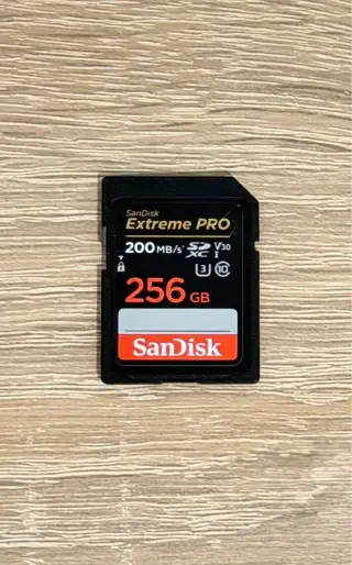 SD karta SanDisk Extreme PRO 256 GB, SDXC