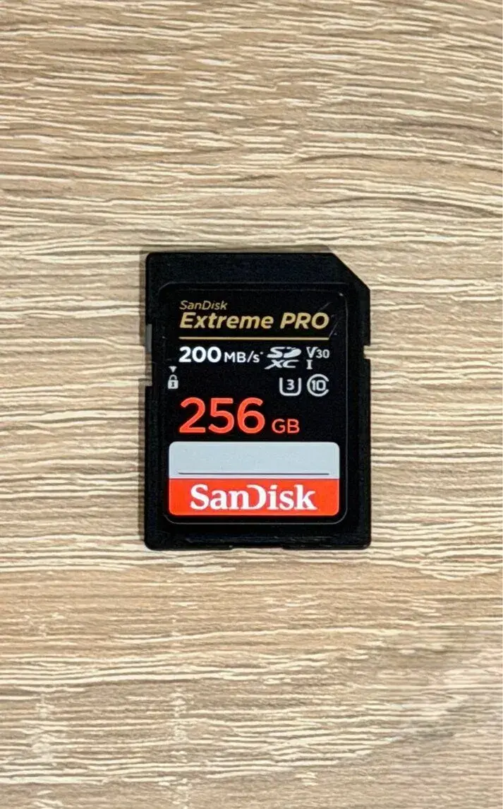SD karta SanDisk Extreme PRO 256 GB, SDXC