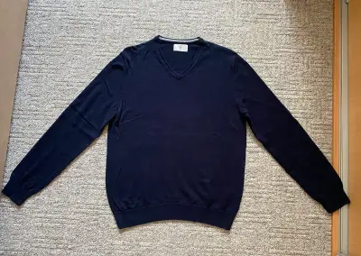 Nový pánský bavlněný svetr C&A - L, do "V"