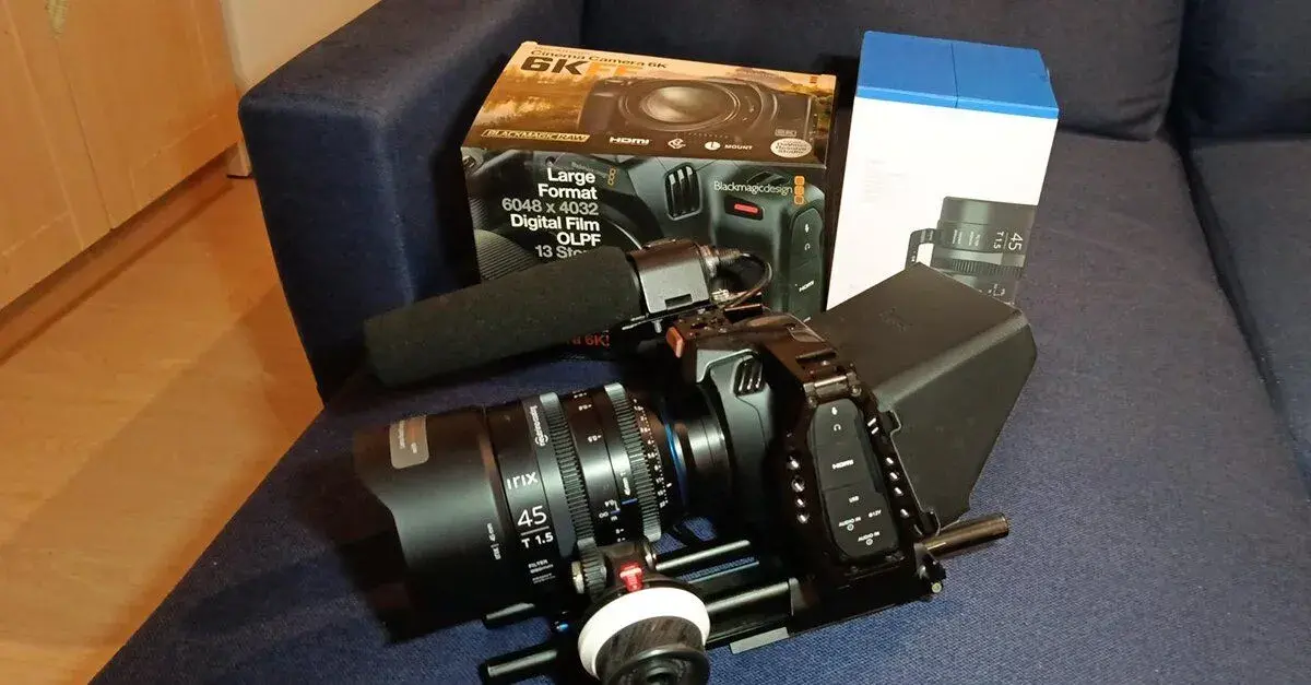 BLACKMAGIC DESIGN Cinema Camera 6K FF