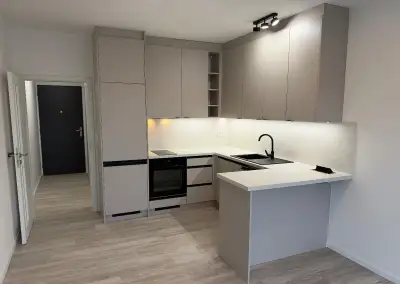 Pronájem nového bytu 1+kk 30 m² Mladoboleslavská, Praha