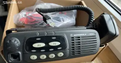 📻 Motorola GM340 – VHF radiostanice, perfektní stav