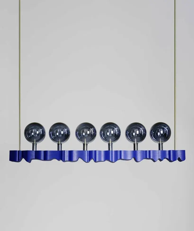 Designové svítidlo YKB Jiří Krejčiřík, Ultramarine blue