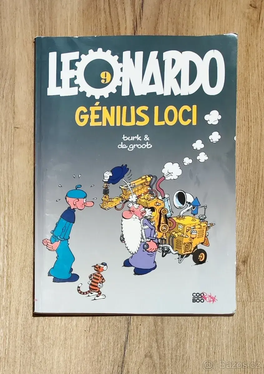 Komiks Leonardo Génius Loci