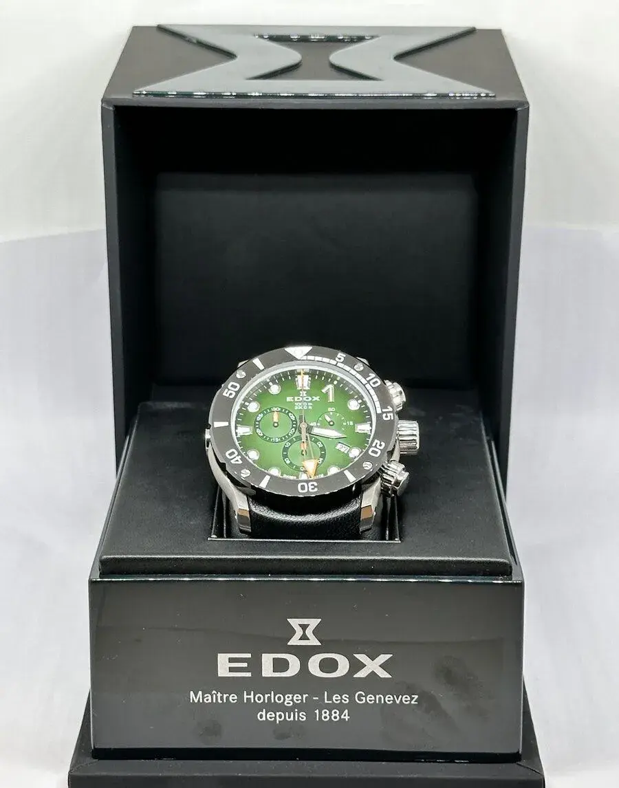 Hodinky Edox CO-1 Quartz 10242-TIN-VIN, Záruka do 1/28