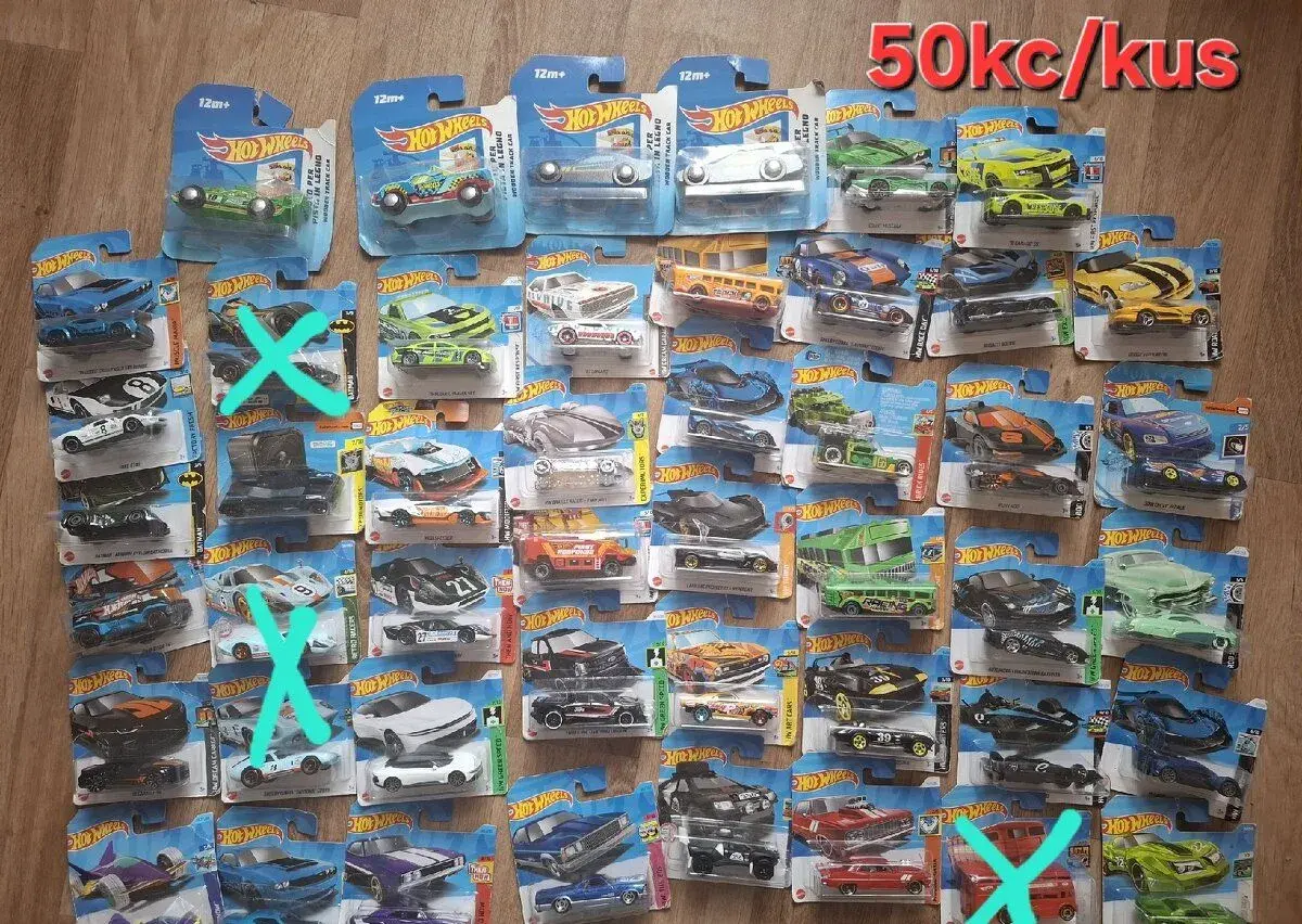 Hot wheels různé série Fast and Furious a vintage club 68