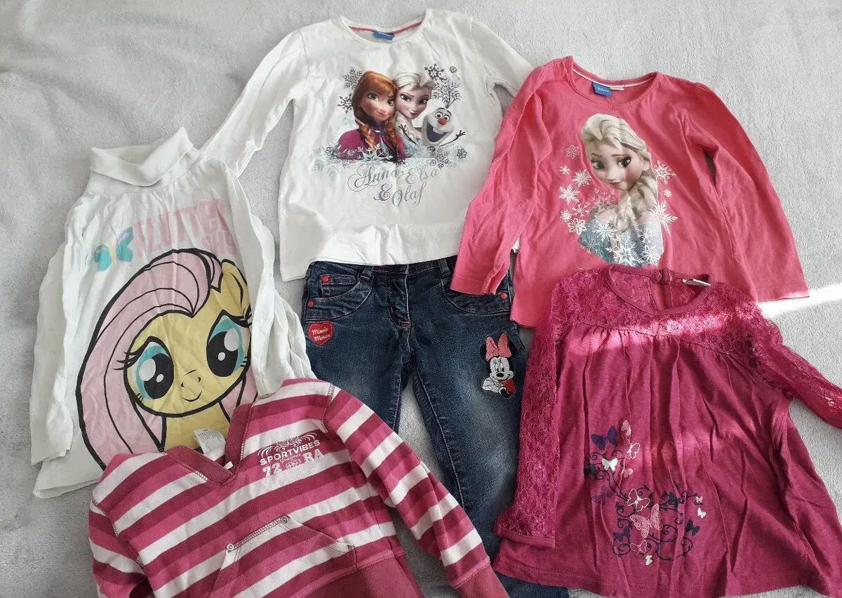 6 ks krásné oblečení po dceři rifle Minnie