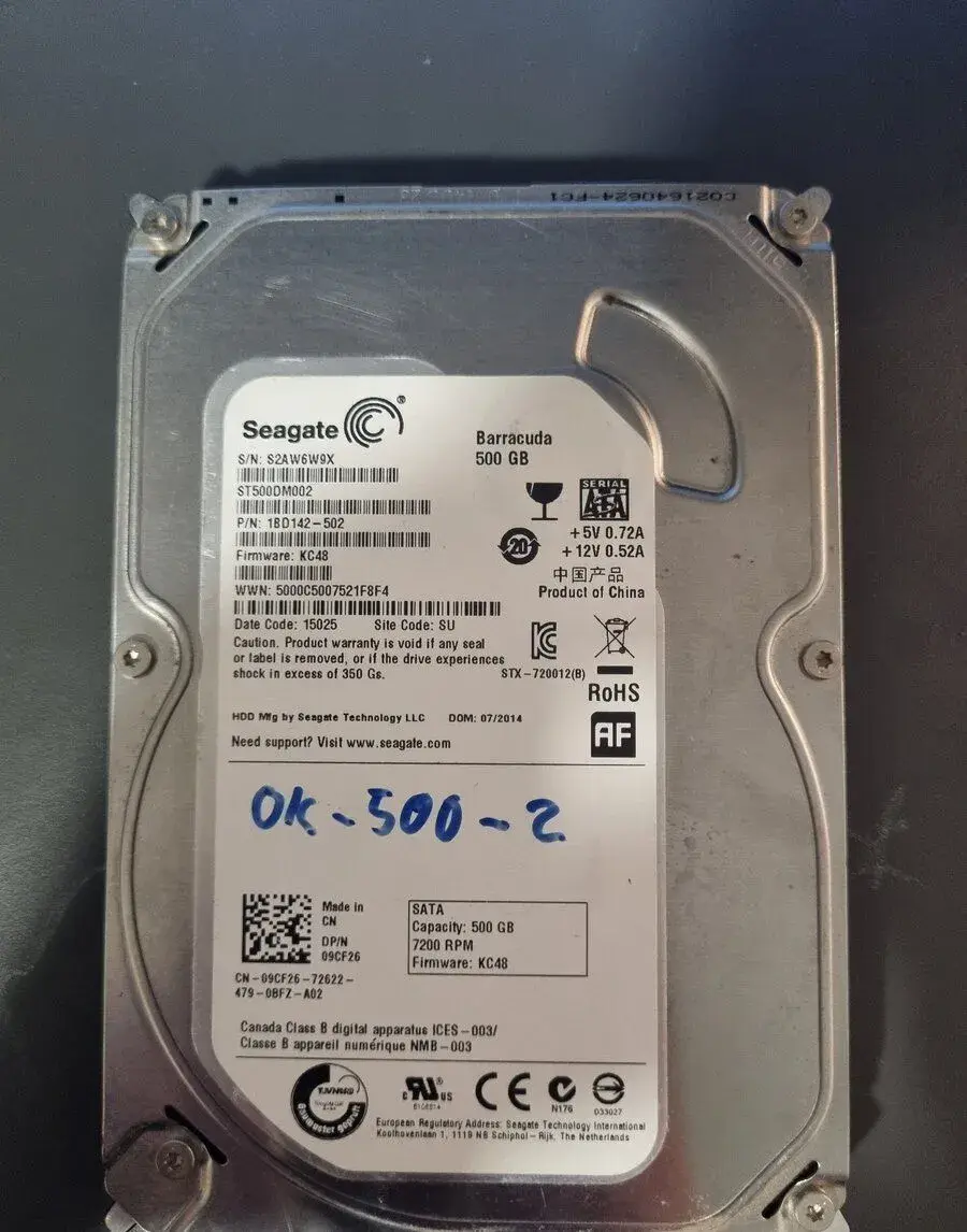 Seagate Barracuda 500 GB - HDD do PC