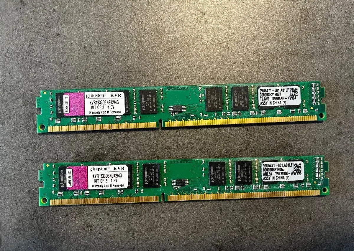PC paměti DDR3 - různé sady RAM