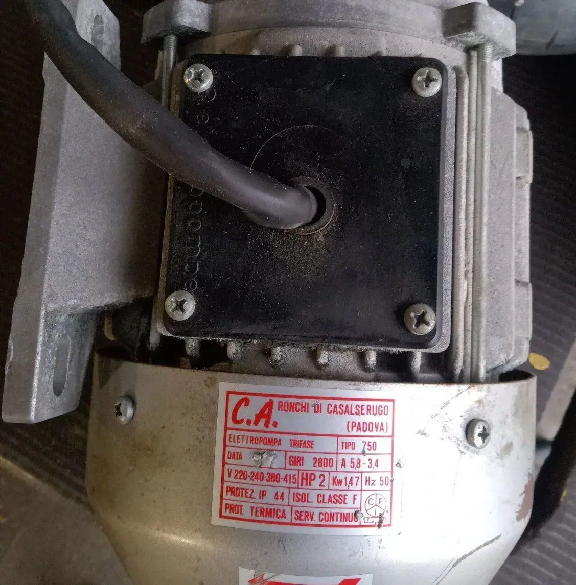 Elektromotor 1,5 kw