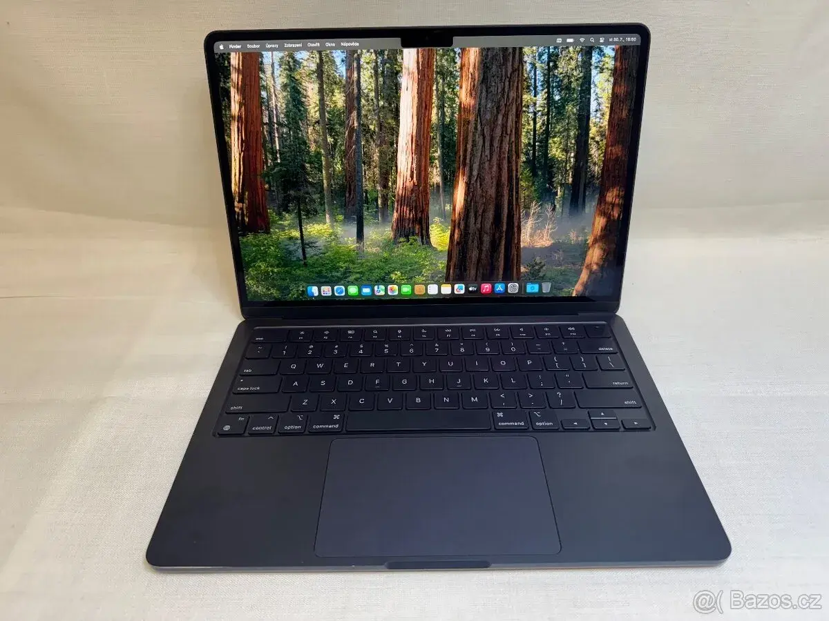 CTO 13 MacBook Air M2 8jádro 2022 16Gb Midnight ZÁRUKA