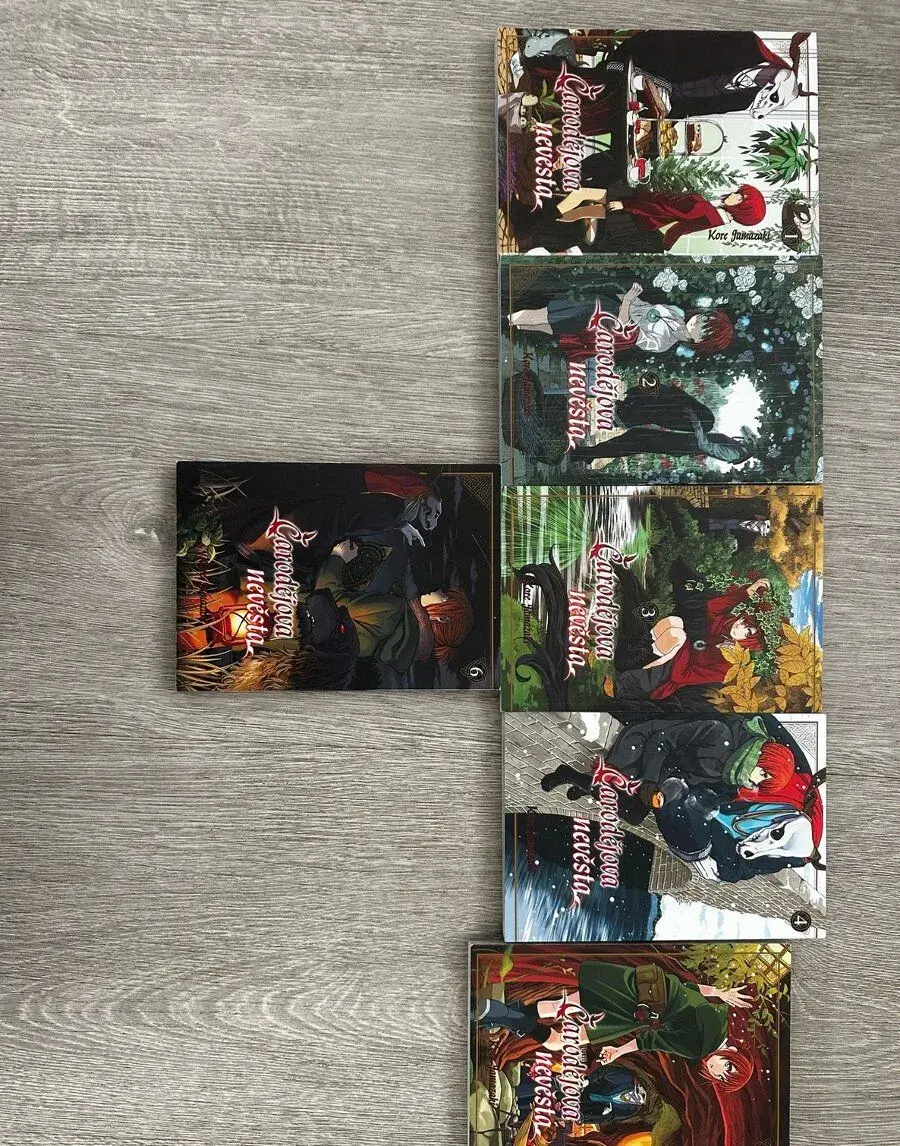 Čarodějova nevěsta 1–6 (CZ) – manga
