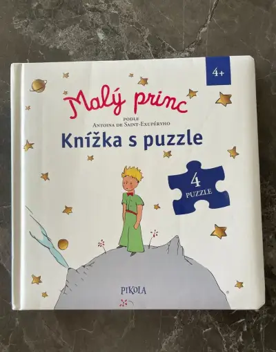 Malý princ Knížka s puzzle