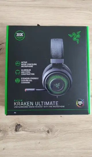 Herní sluchátka Razer Kraken Ultimate RGB