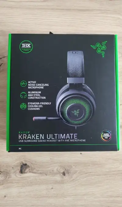 Herní sluchátka Razer Kraken Ultimate RGB