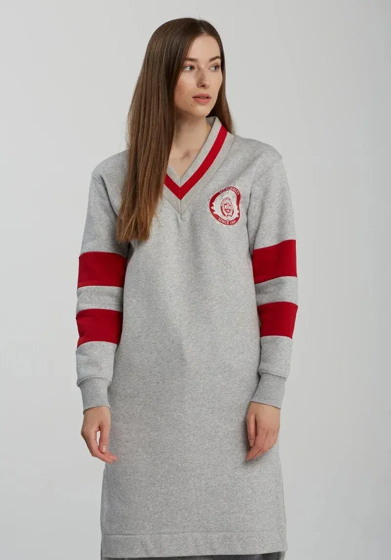 Nové mikinové zateplené šaty Gant vhodné jako dárek visačka