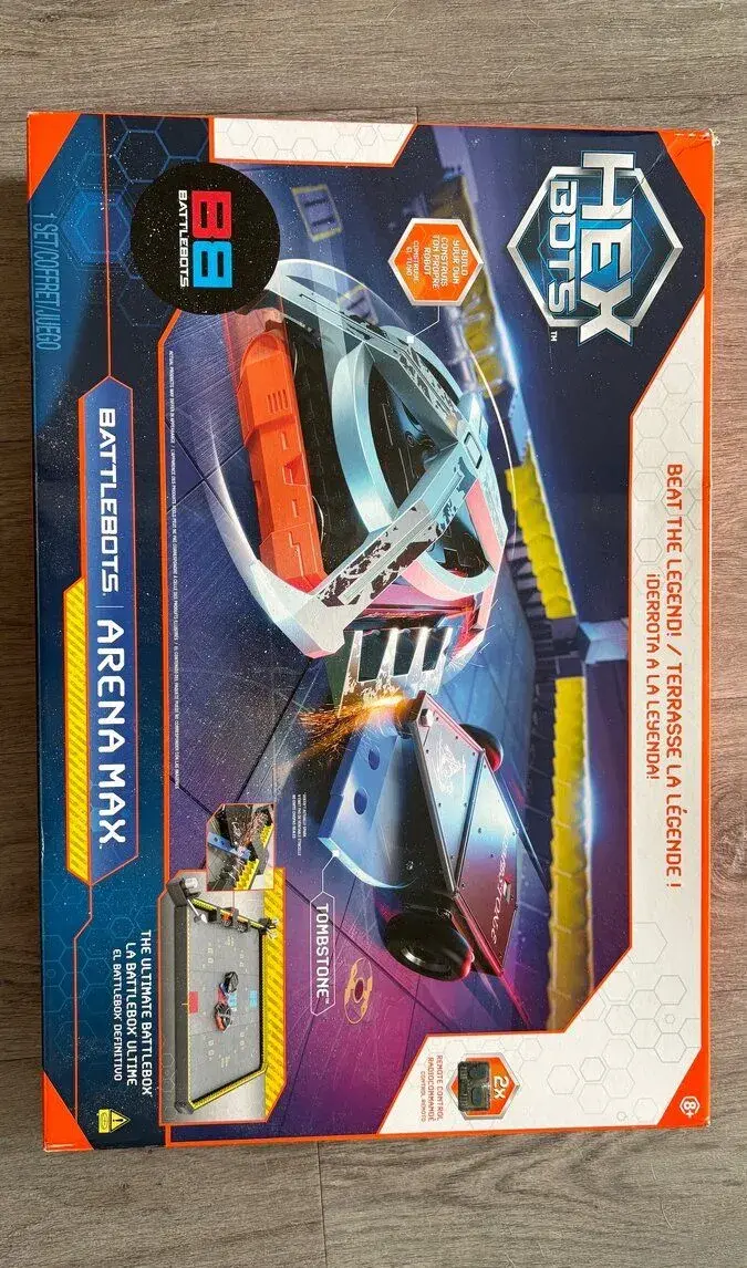 HEXBUG BattleBots Arena Max + 3 roboty