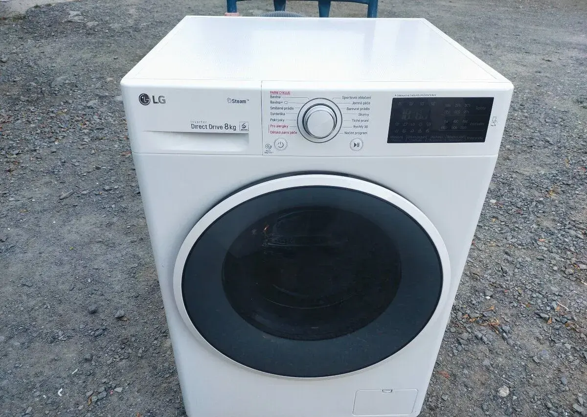 Plně funkční dig. Pračku značky LG na 8kg---DOVEZU---