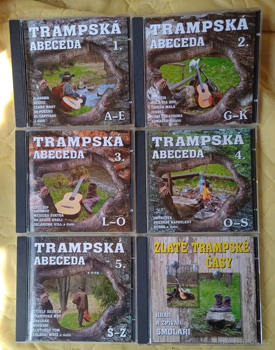 CD set Trampská abeceda + zpěvník