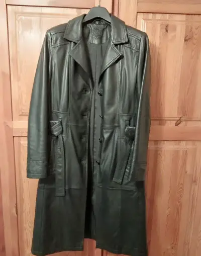 Kožený dámský kabát / bunda KARA vel. 40