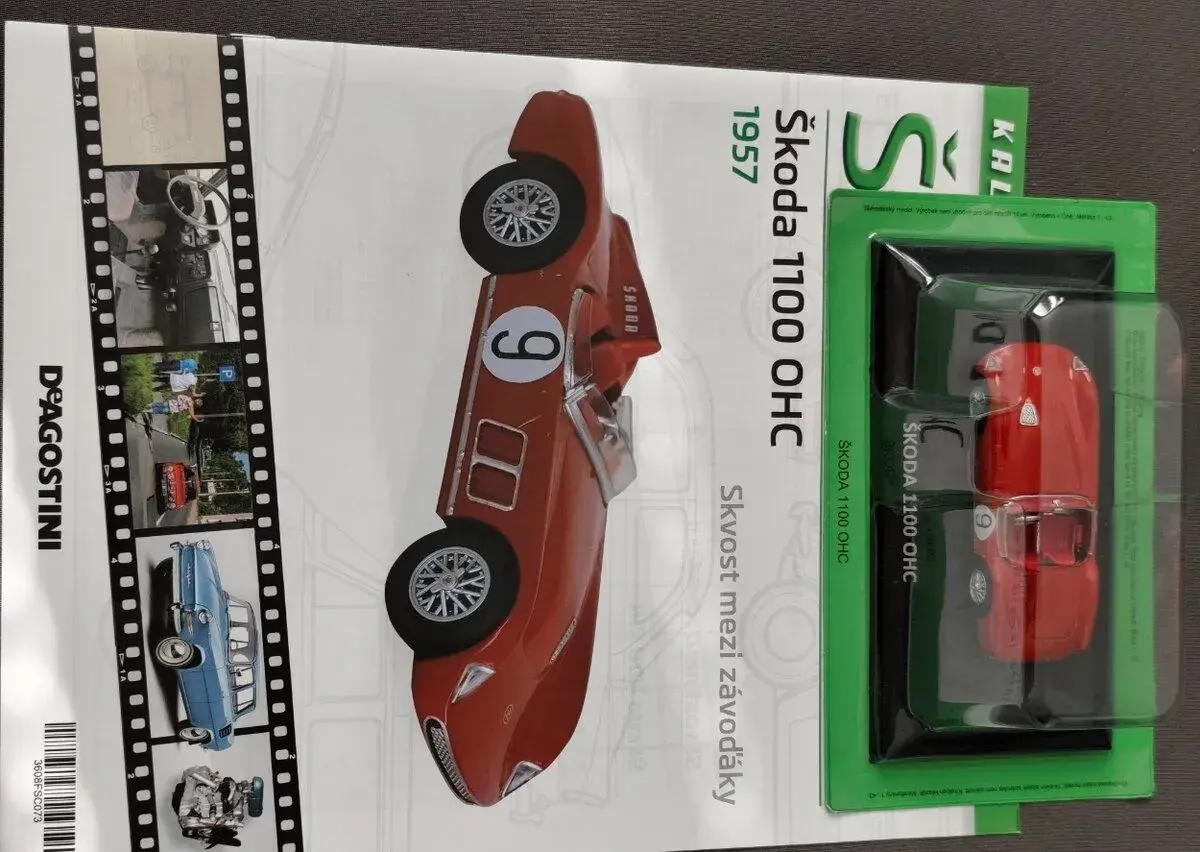 ŠKODA 1100 OHC 1:43 DEAGOSTINI