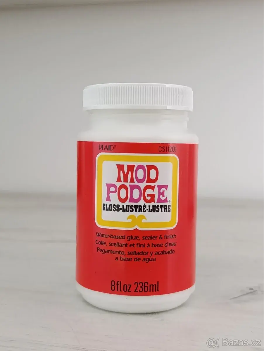 Mod Podge Gloss (236 ml)–Úplně nové lepidlo a lak na dekupáž