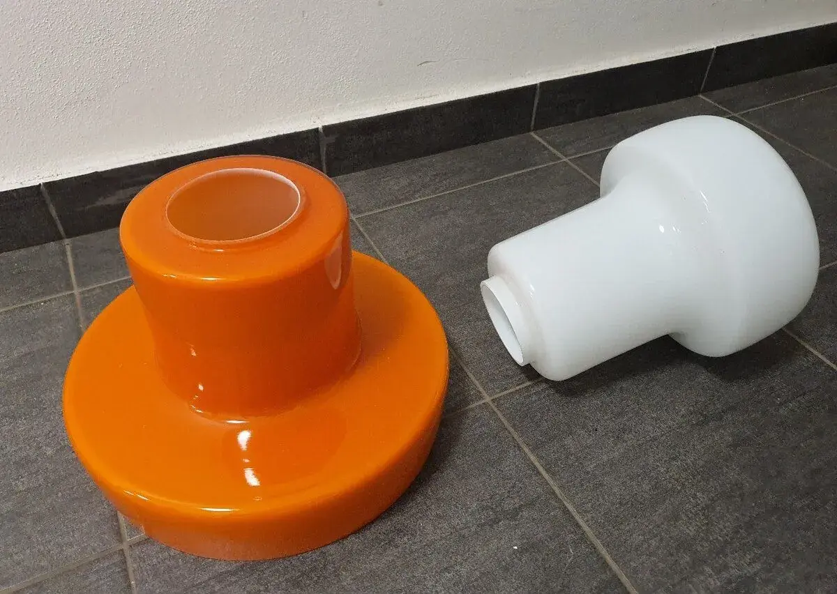 1960 ČSSR kompletní dvojité sklo pro lustr