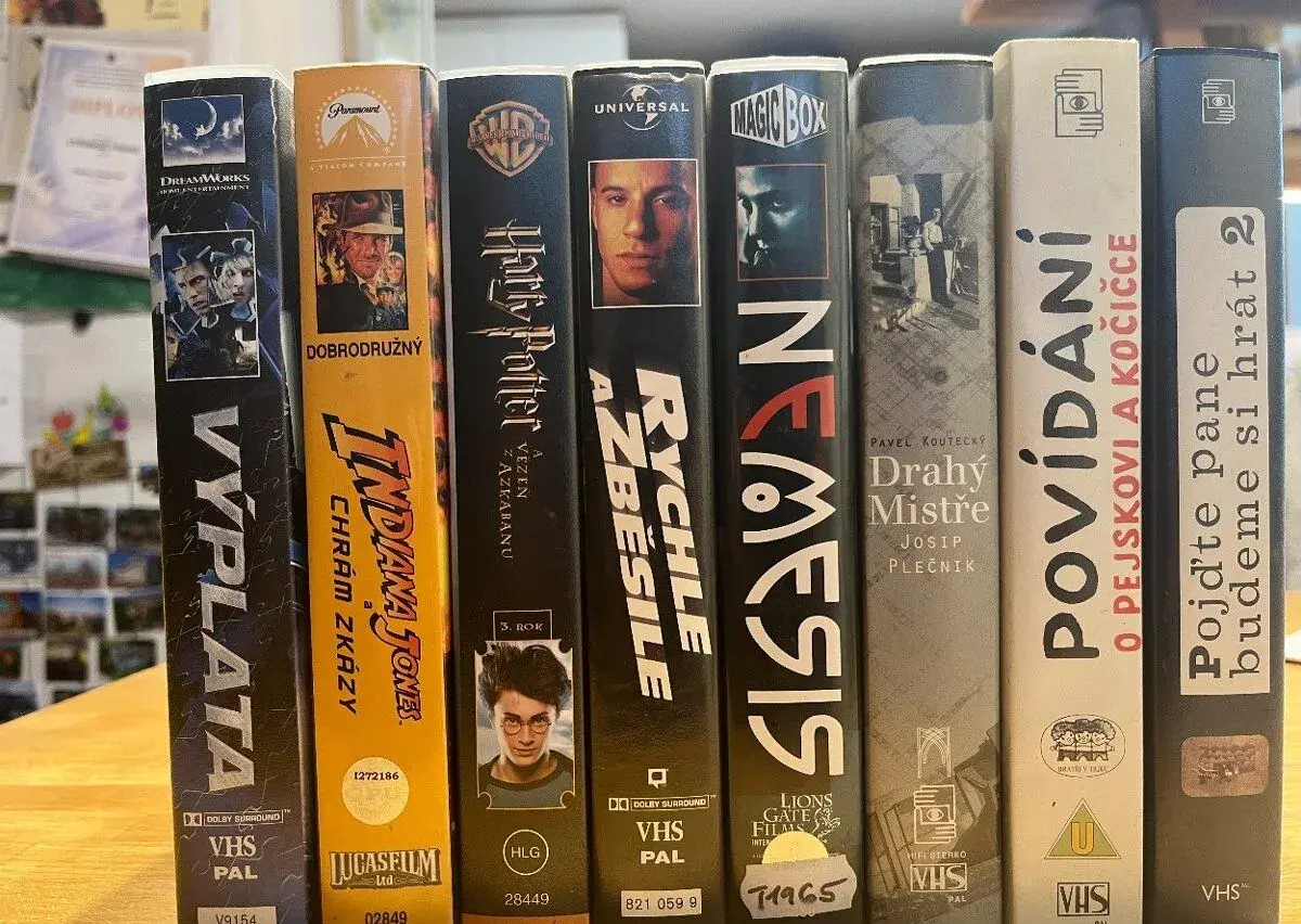 VHS kazety