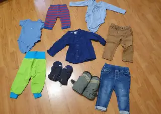 Velký set oblečení pro kluka od 6 měsíců do 2,5 let - 65 ks