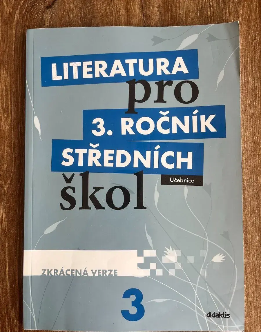 Literatura pro 3. ročník středních škol - učebnice