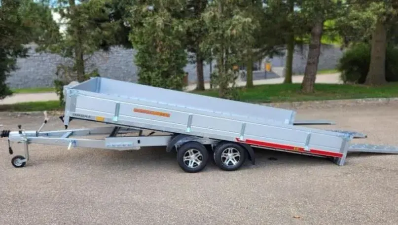 Univerzální sklopka s bočnicemi, 456x214cm, 2700/680kg, R10C