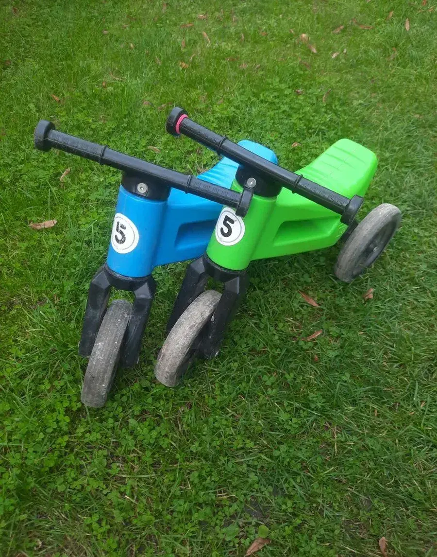2x Odrážedlo Funny Wheels Sport 2v1