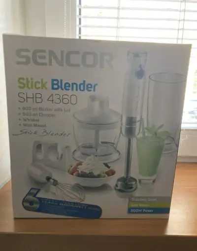 Tyčový mixér Sencor SHB 4360, nový, nerozbalený