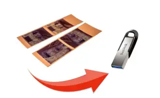 Prodej diarámečku, Skenování svitkových filmů na USB