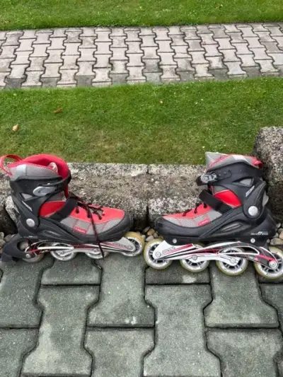 Kolečkové brusle + retro dámské brusle Botas