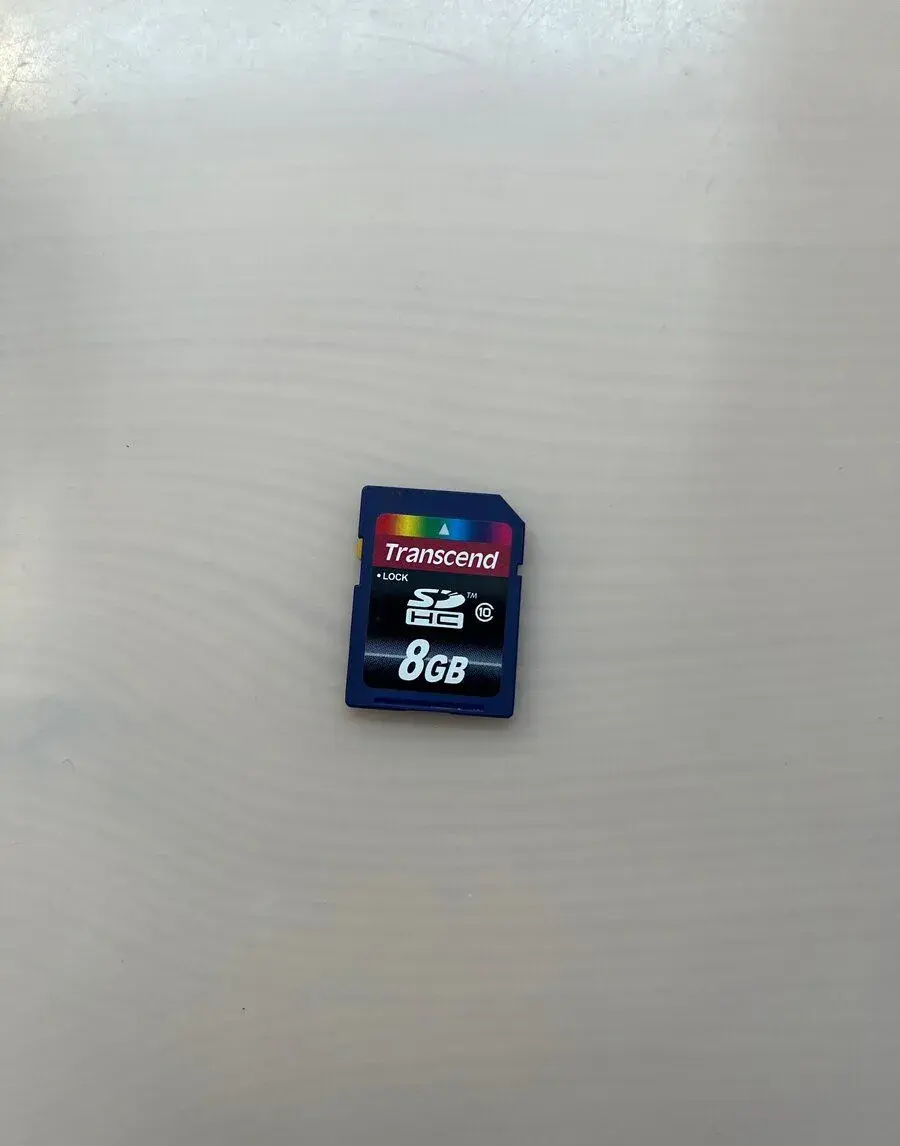 SD paměťová karta 8GB