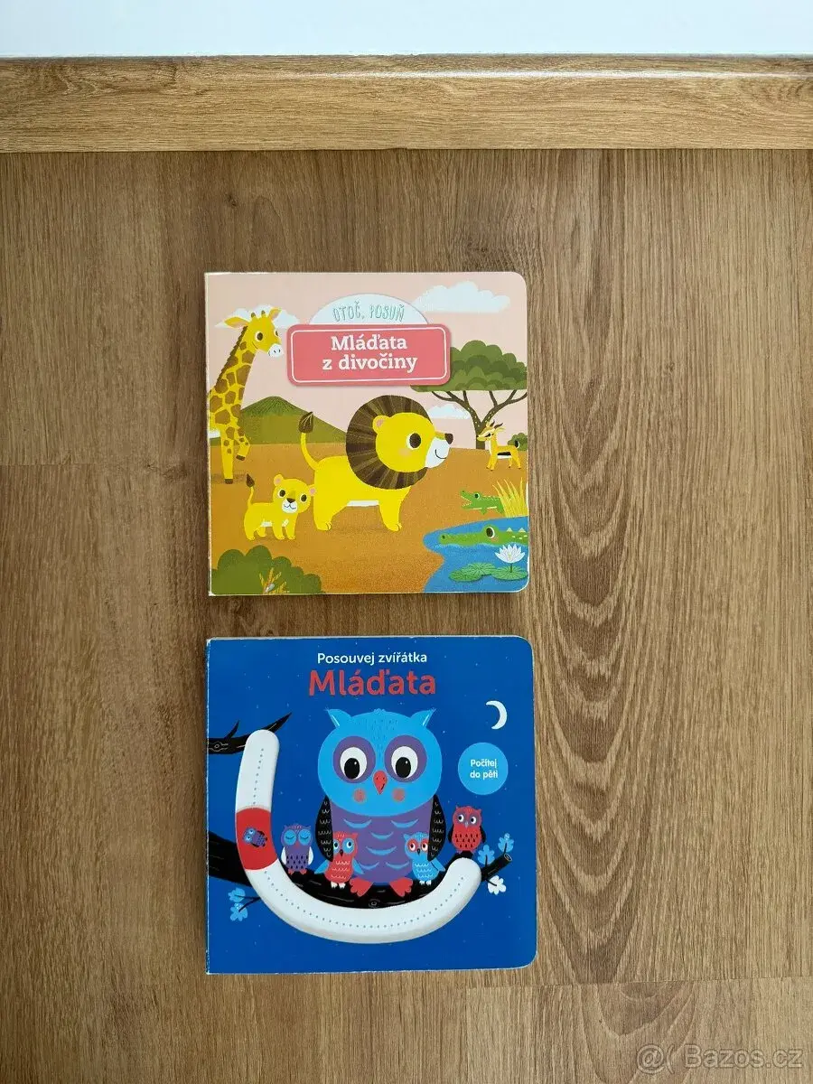 Posouvej zvířátka Mláďata a Mláďata z divočiny