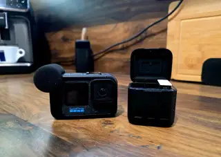 Gopro hero 12 +GoPro Media Mod+nabíječka+karta 256gb