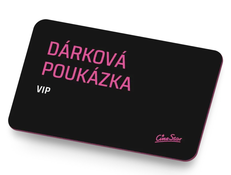 Cinestar dárková poukázka do 31.12.2026