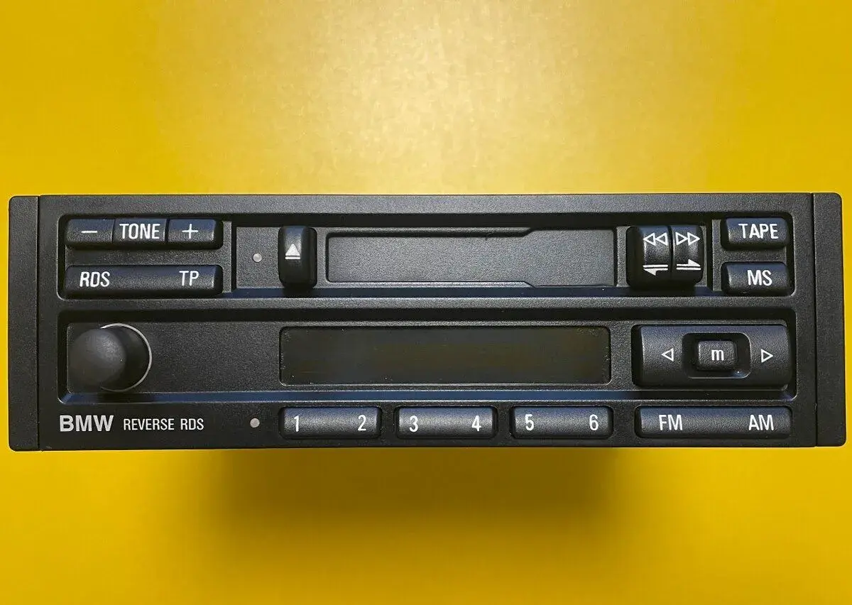 BMW Reverse RDS + Bluetooth autorádio originál e30 e36 e34