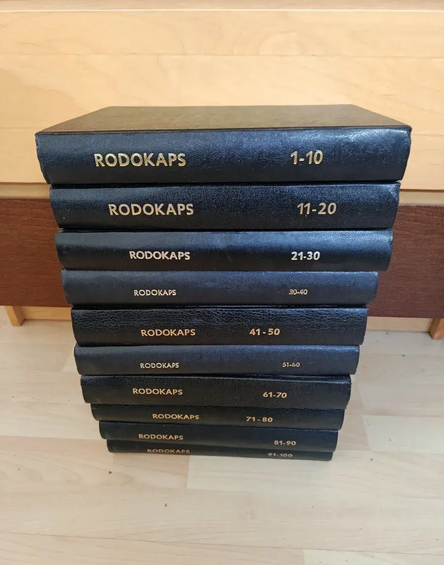 Rodokaps 1 až 100 svázané