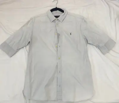 Pánská košile AllSaints – vel. M, 100% bavlna 👔