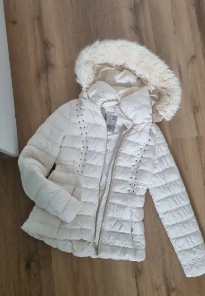 Jako nová značková bunda guess jarní vel Xs béžová