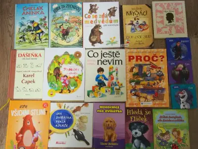 dětské knihy, knížky, pohádky , příběhy , říkadla