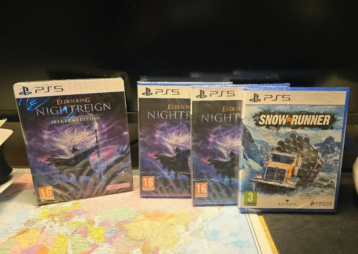 PS4/PS5 HRY SNOWRUNNER,STAR WARS, PLANET COASTER, TLOU