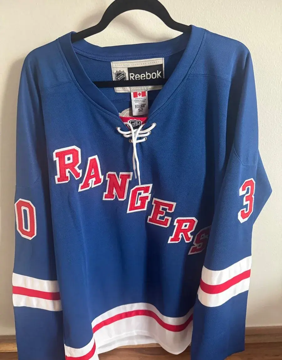 Henrik Lundqvist 33 New York Rangers