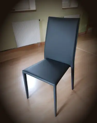 Moderní židle celokožená