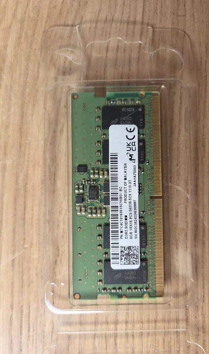 RAM DDR5 8GB 5600 MHz