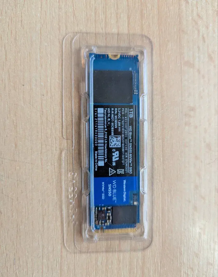 Western Digital Blue SN550 NVMe SSD 1TB